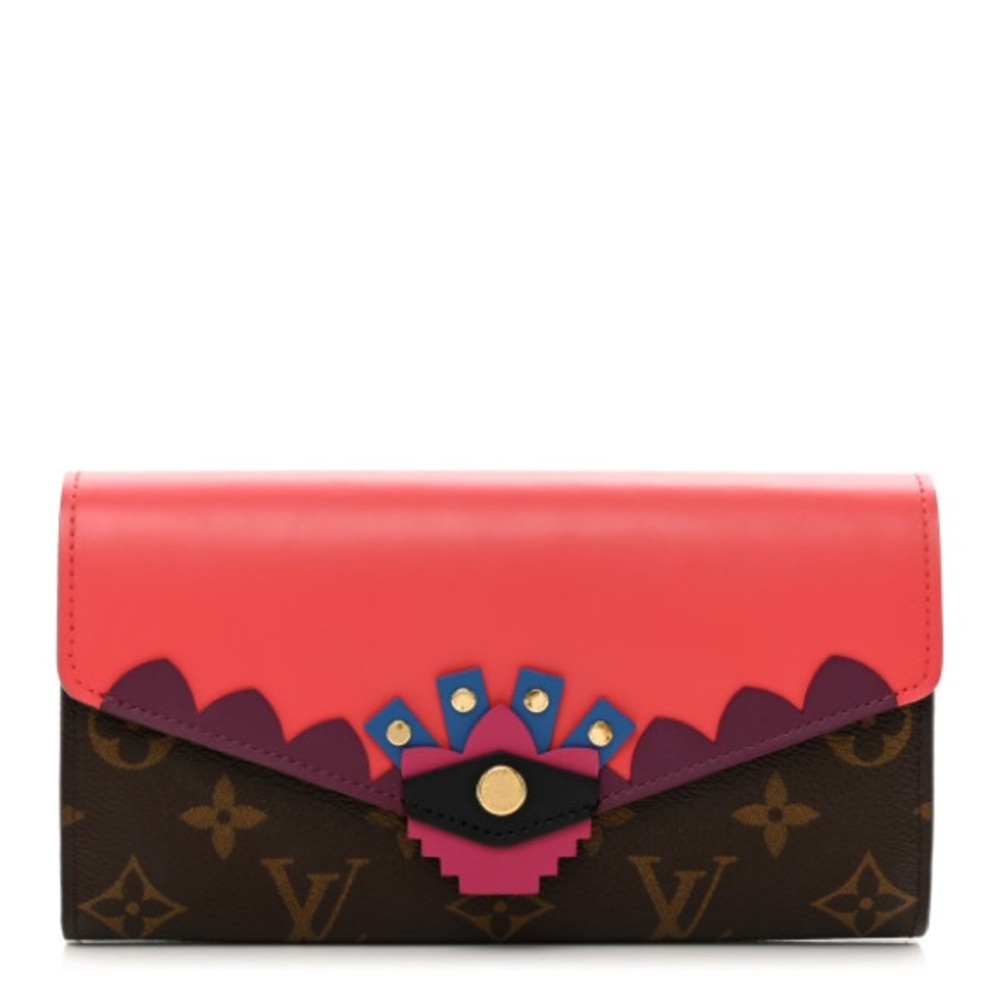 Louis Vuitton Portefeuille Sara Bifold Monogram Totem Wallet